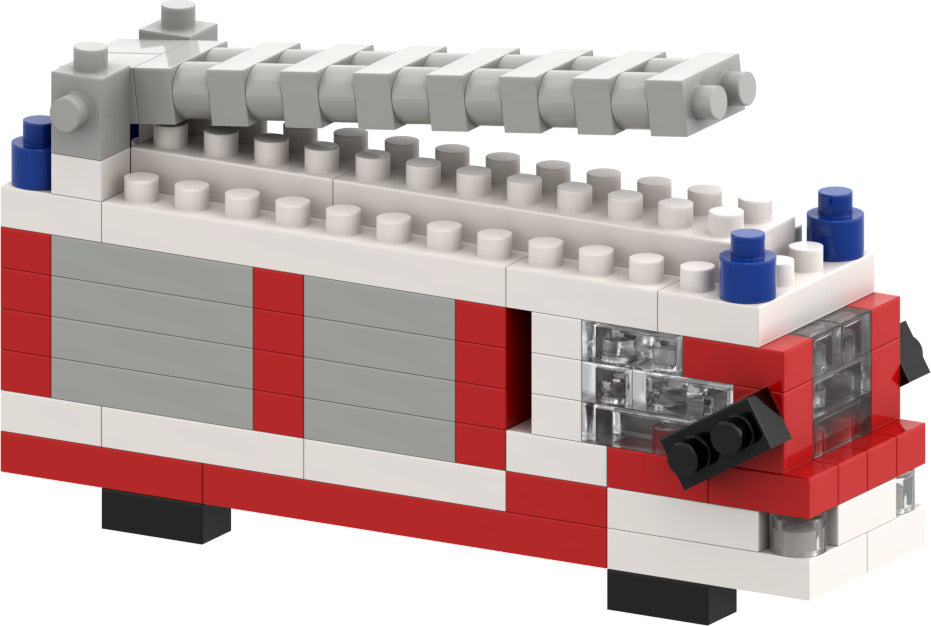 Postcard Fire Truck