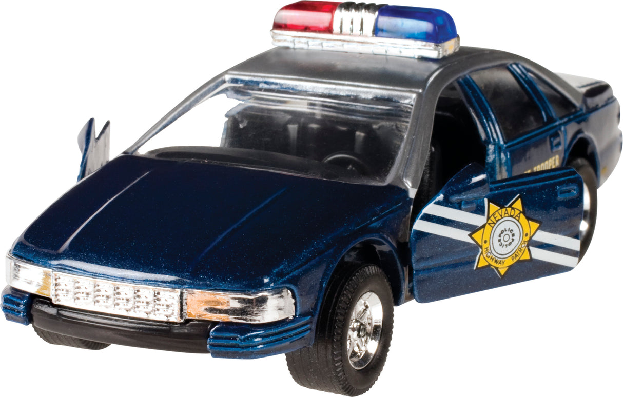 Pull Back Police Cars