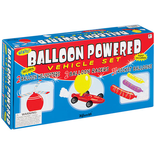 Balloon Powered Vehicle Set