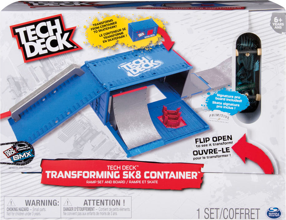 Tech Deck Transforming SK8 Container