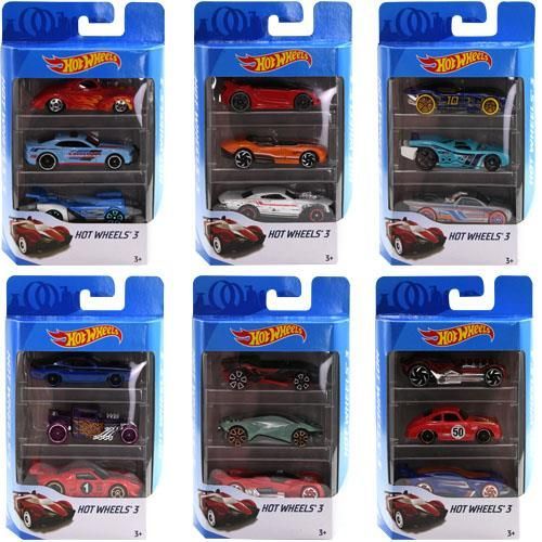 Mattel DP Hot Wheels 3pk. Die Cast Cars – Givens Books & Little