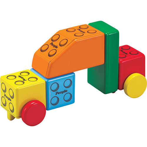 People Blocks Solid Colors 31 Piece Set