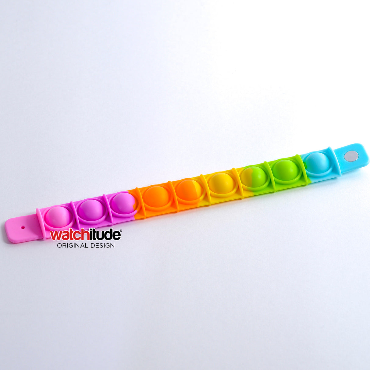 Tie Dye - POP'd Bracelet by Watchitude - Bubble Popping Toy