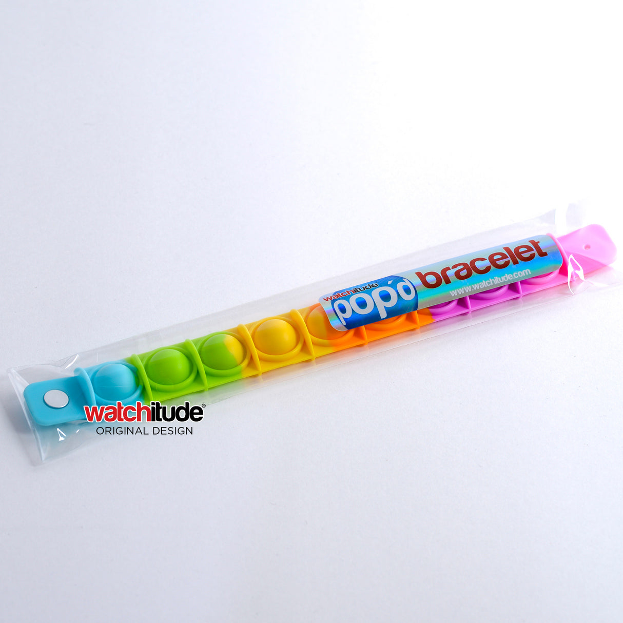 Tie Dye - POP'd Bracelet by Watchitude - Bubble Popping Toy