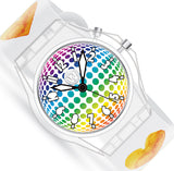Watercolor Hearts - Light Up Watch - Watchitude Glow