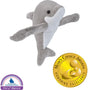 Huggers Dolphin Stuffed Animal - 8"