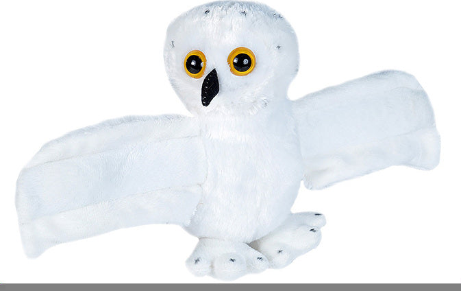 Huggers Snowy Owl Stuffed Animal - 8"