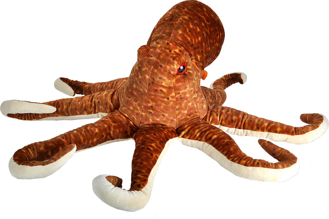 Cuddlekins Jumbo Octopus Stuffed Animal - 30"