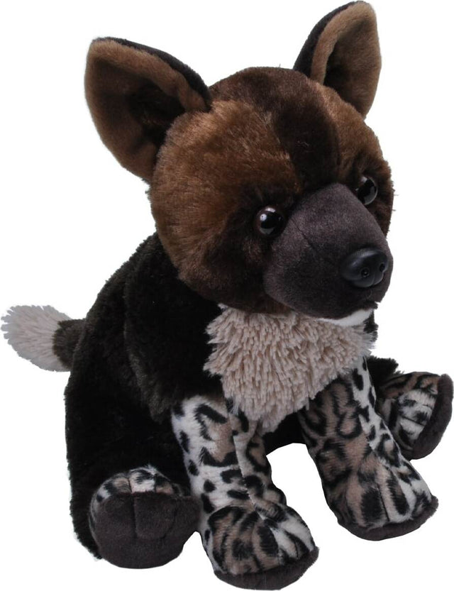 African Painted Dog Pup Stuffed Animal - 12"