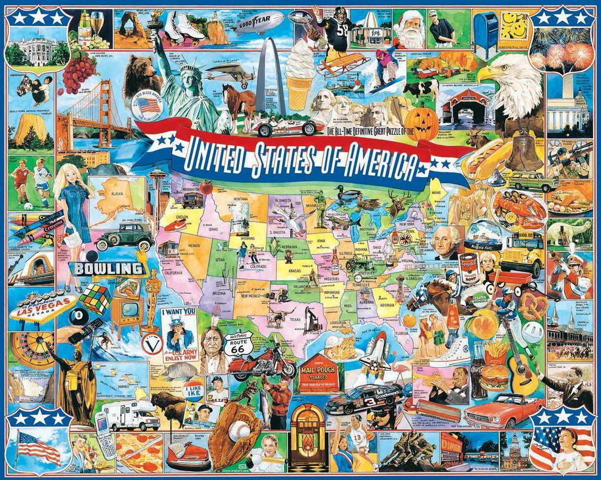 United States 1000 PC Puzzle